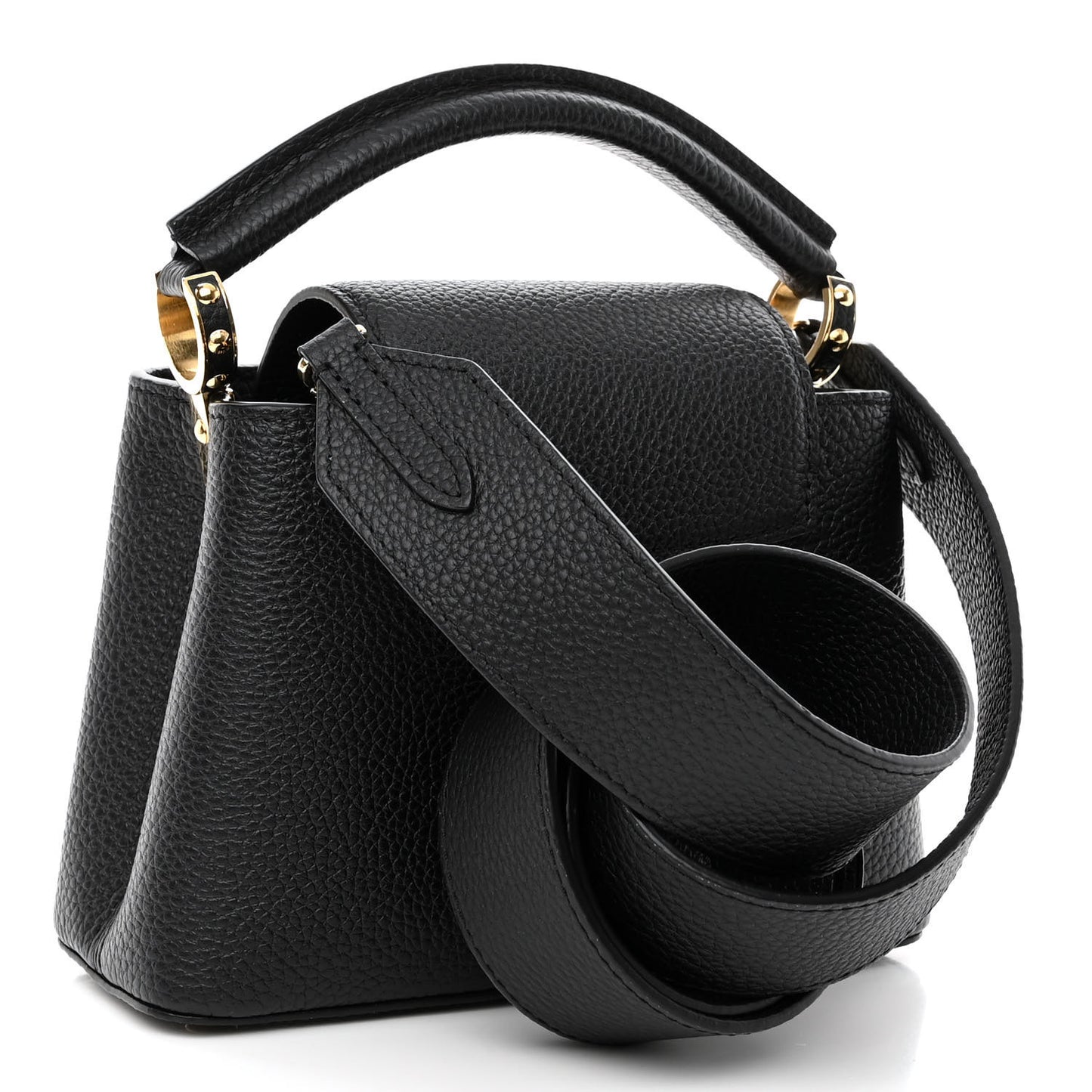 Taurillon Mini Capucines Black