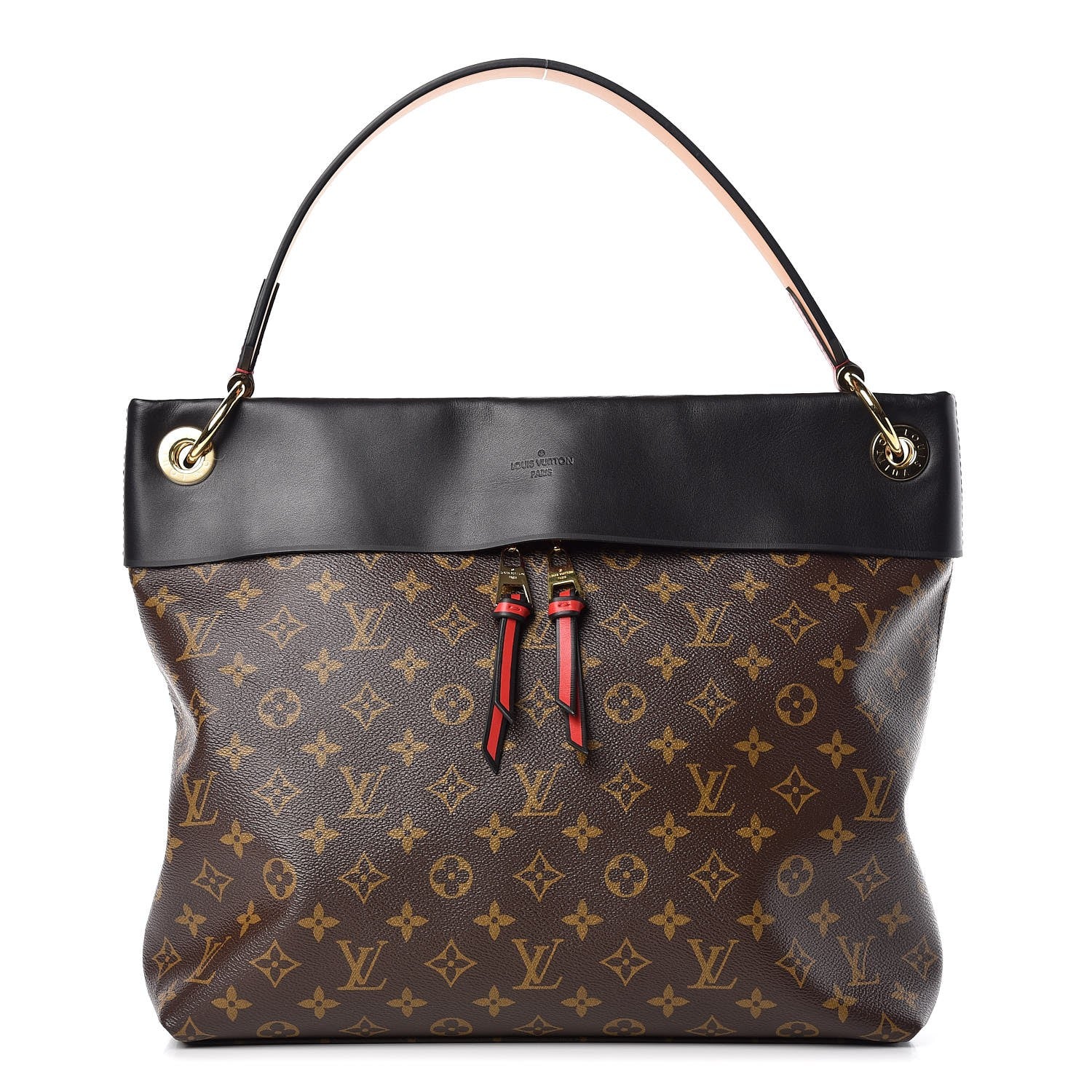 Louis Vuitton Monogram Tuileries Hobo Black 1 of 8