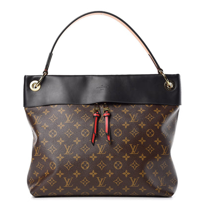 Louis Vuitton Monogram Tuileries Hobo Black 1 of 8