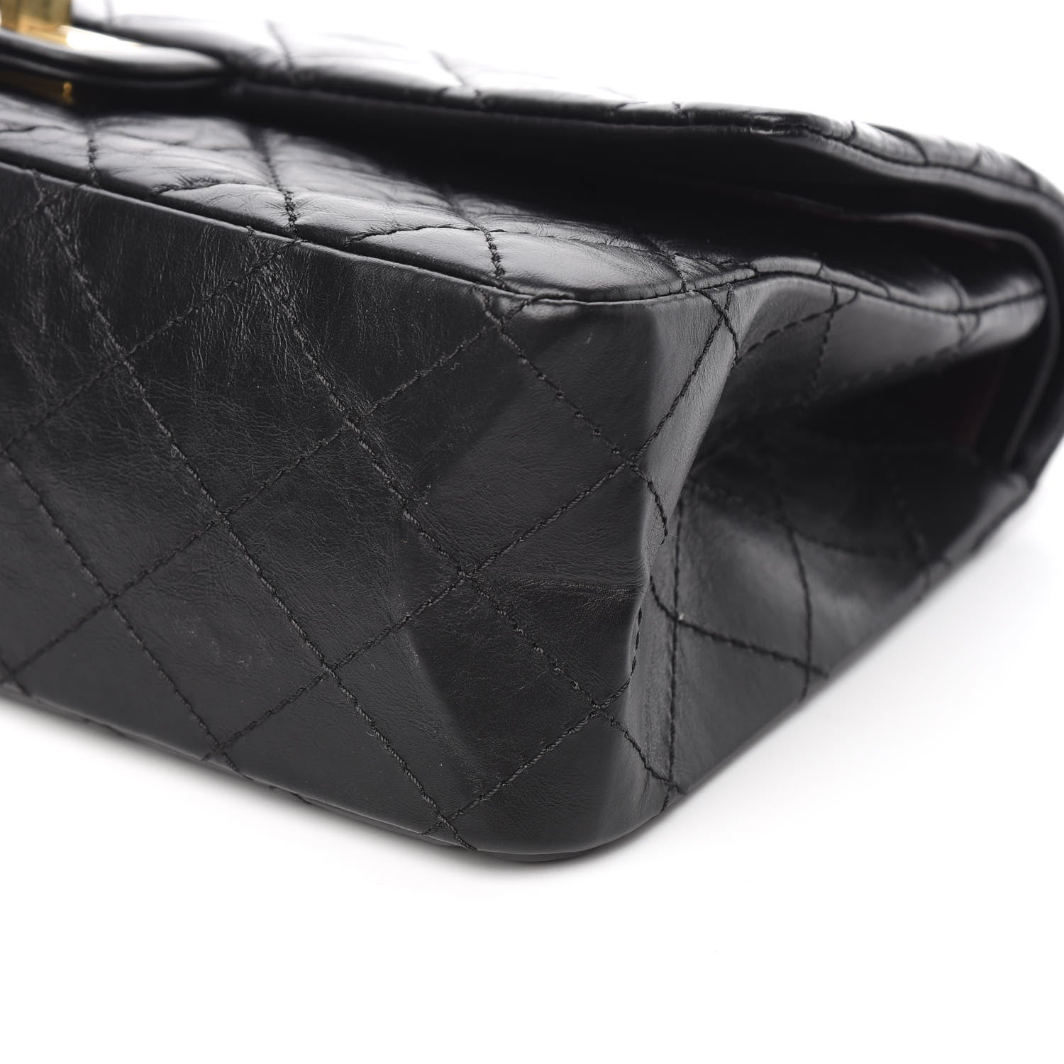 Chanel Aged Calfskin Quilted 2.55 Reissue 226 Flap Black 8 of 9