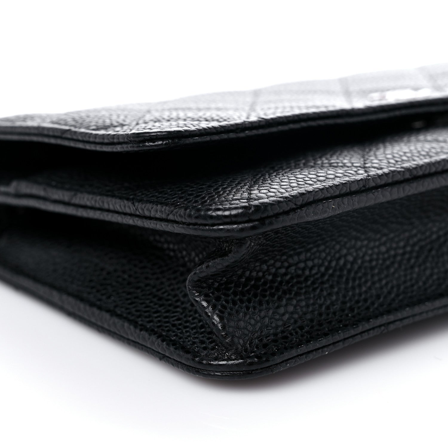 Chanel Caviar Quilted Wallet On Chain WOC Black 9 of 13