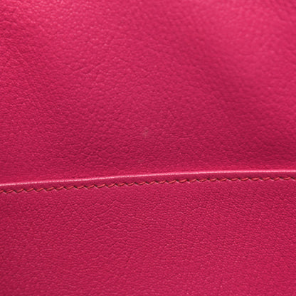 Hermes Chevre Mysore Horseshoe Birkin 30 Parme Rose Shocking 7 of 9