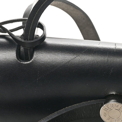 Hermes Toile H Berline Vache Hunter Herbag Zip PM 31 Black Ecru 13 of 13