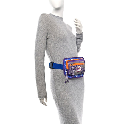 Gucci Jersey GG Monogram All Over Sporty Belt Bag Grey White Multicolor 2 of 10