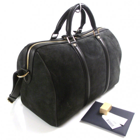 Suede Calfskin SC Bag MM Asphalt