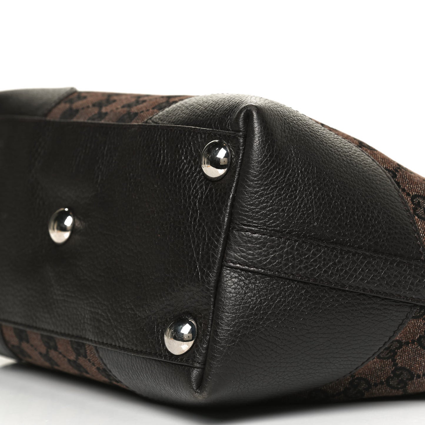 Monogram Tote Dark Brown