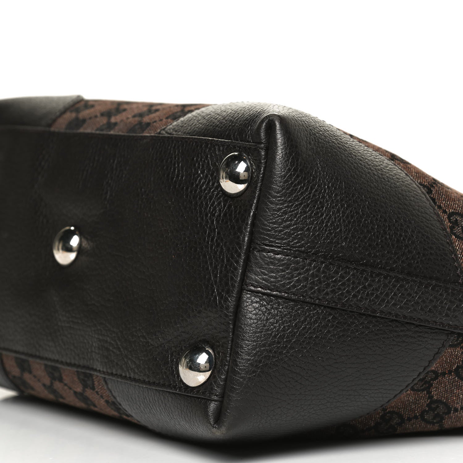 Gucci Monogram Tote Dark Brown 11 of 11