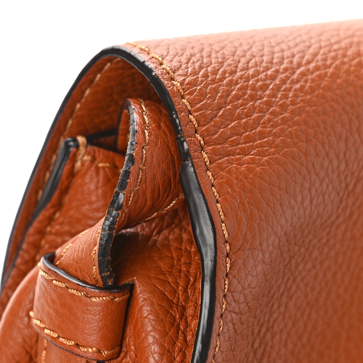Chloe Calfskin Mini Marcie Round Crossbody Bag Tan 11 of 13