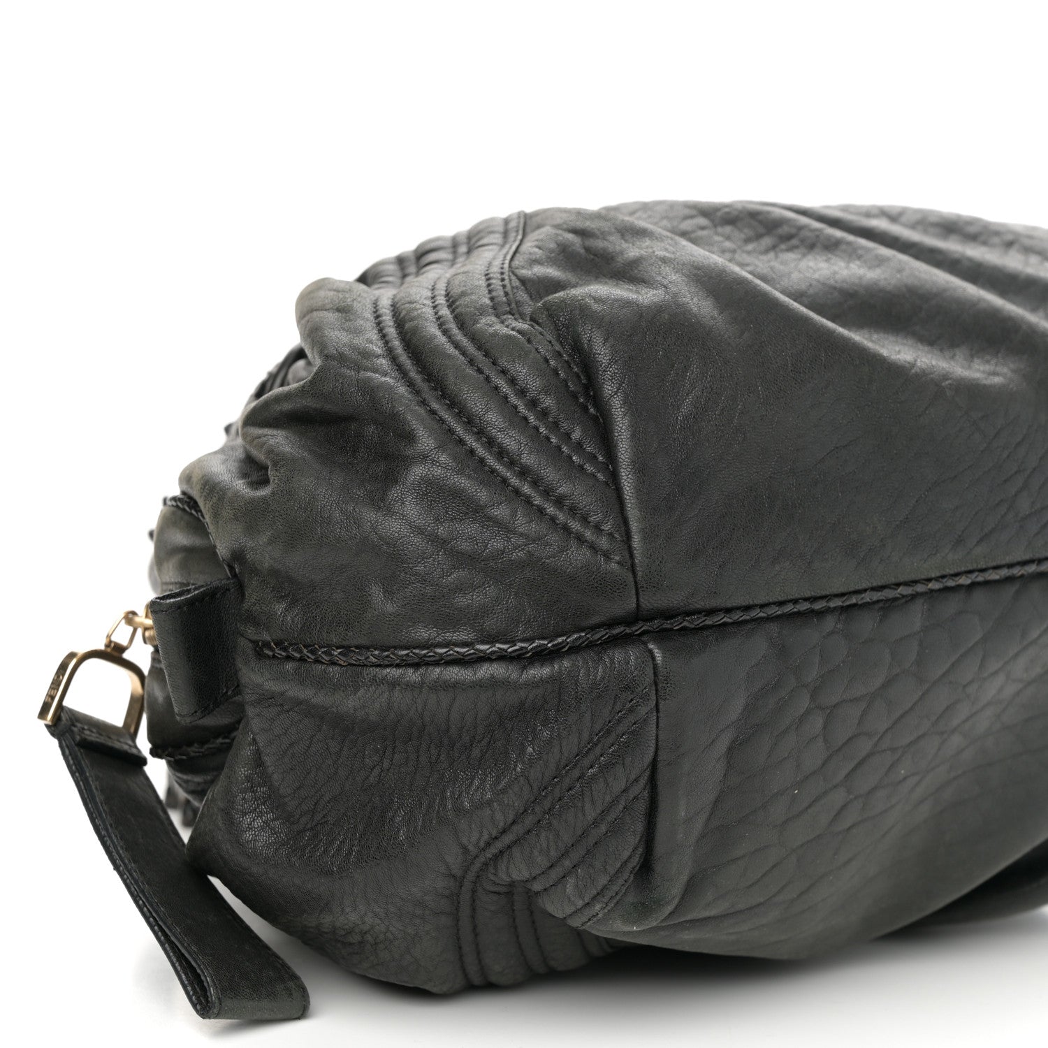 Fendi Nappa Nuvolata Tortuga Spy Bowler Black 9 of 11