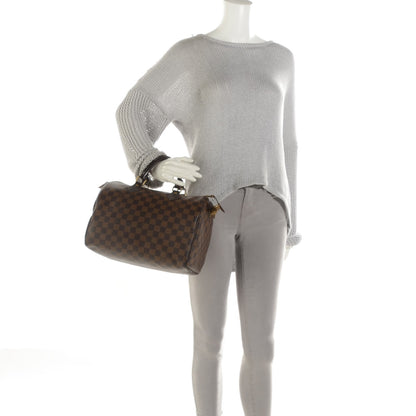 Louis Vuitton Damier Ebene Speedy 30 7 of 14