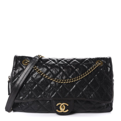 Chanel Quilted Jumbo Easy Flap Black 1 of 12