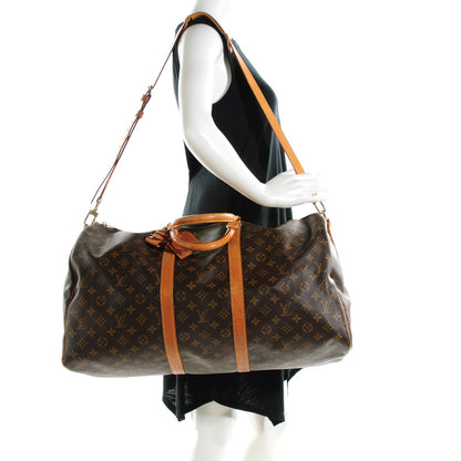 Louis Vuitton Monogram Keepall Bandouliere 55 4 of 11