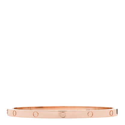 Cartier 18K Pink Gold Small LOVE Bracelet 16 2 of 5