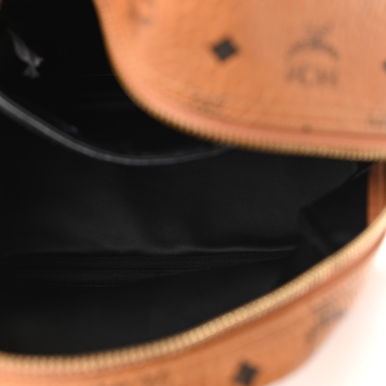 MCM Visetos Small Side Stud Stark Backpack Cognac 5 of 11