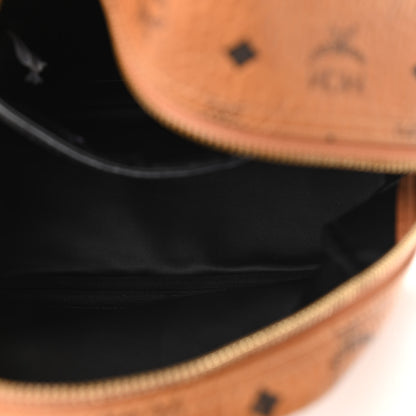 MCM Visetos Small Side Stud Stark Backpack Cognac 5 of 11