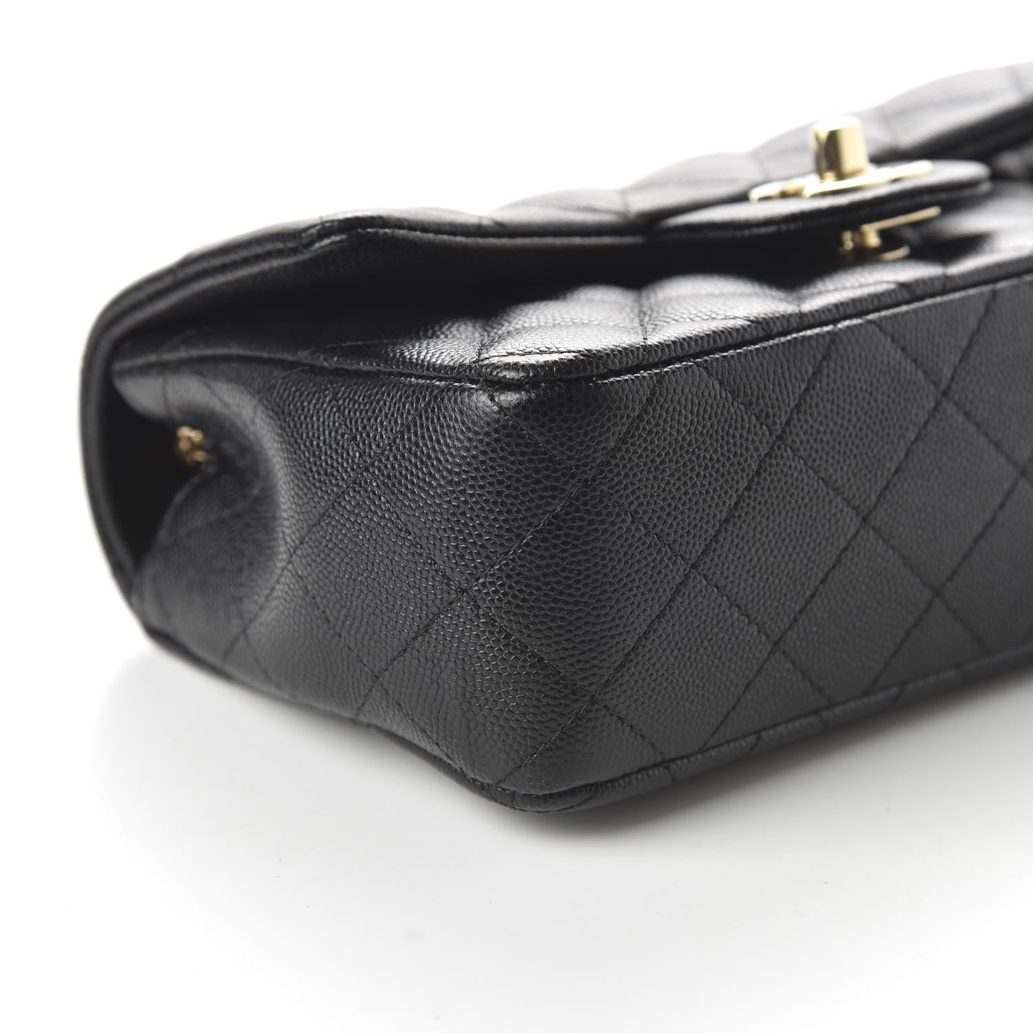 Chanel Caviar Quilted Mini Rectangular Flap Black 6 of 11