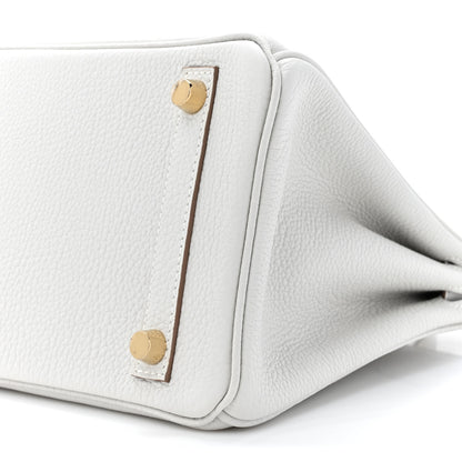 Hermes Togo Birkin 25 Gris Pale 8 of 10