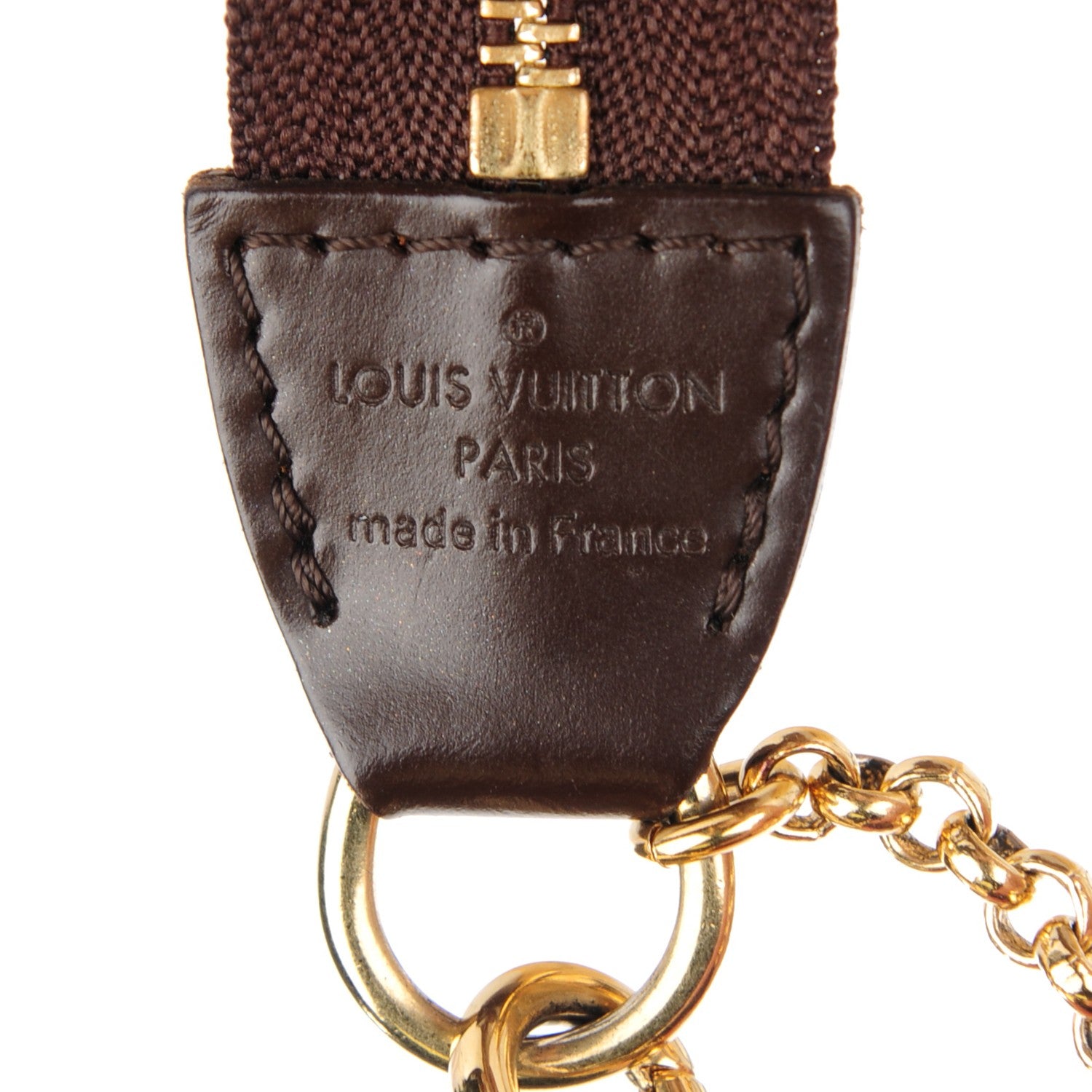 Louis Vuitton Damier Ebene Eva Clutch 6 of 7