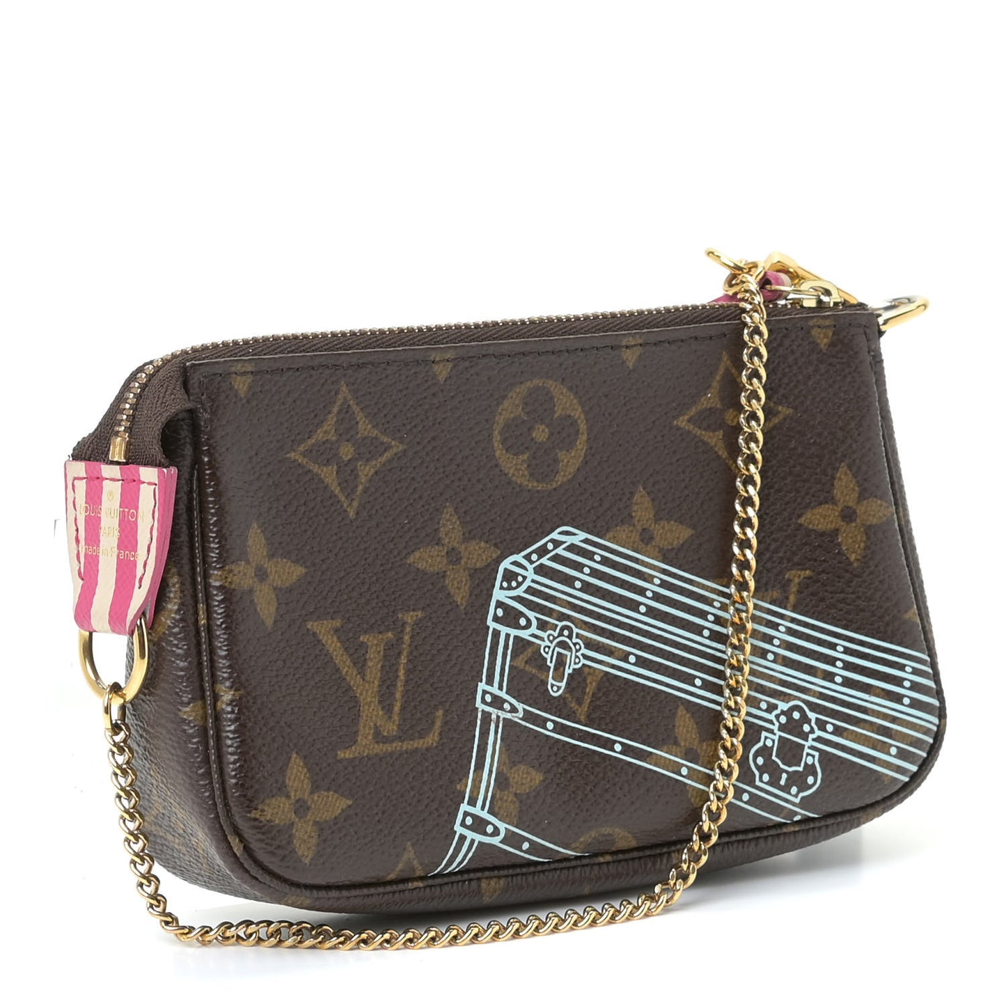 Monogram 2014 Christmas Animation Mini Pochette Accessories
