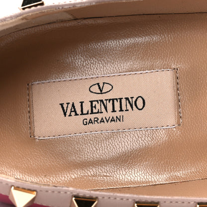 Valentino Garavani Patent Rockstud 100mm Pumps 39 Deep Cyclamin Poudre 7 of 9