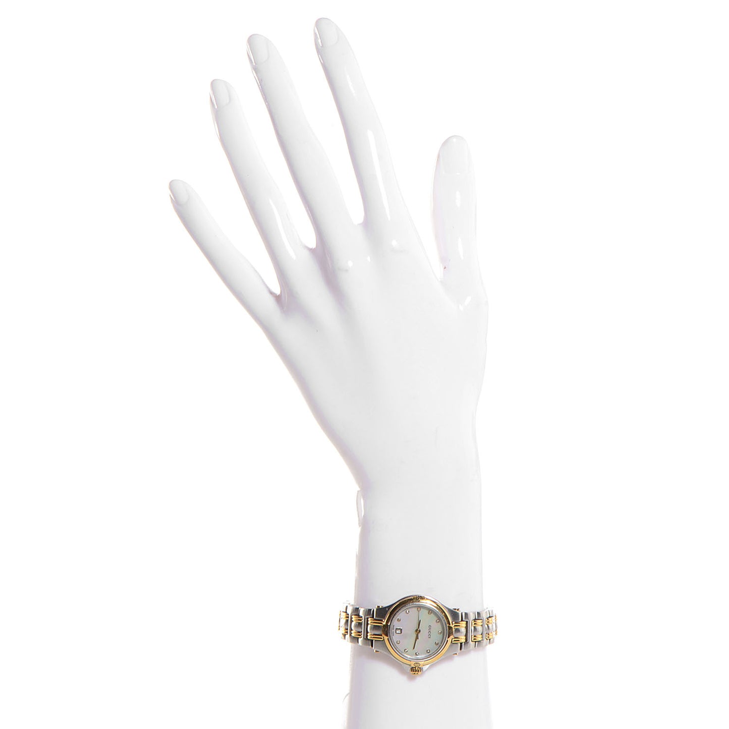 Stainless Steel Diamond Mother of Pearl 26mm 9040L Quartz Watch