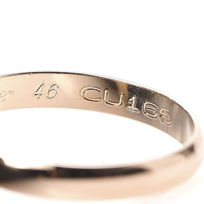 Cartier 18K Pink Yellow White Gold Small Trinity Ring 46 3.75 5 of 5