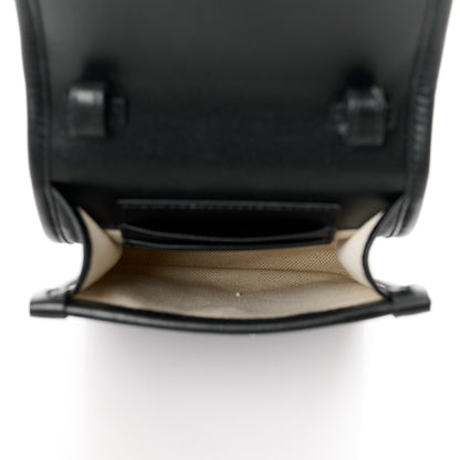 Gucci Calfskin GG Tennis Embossed Messenger Bag Black 5 of 11