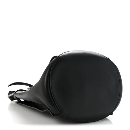 Celine Supple Grained Calfskin Long Strap Big Bag Bucket Black 4 of 14