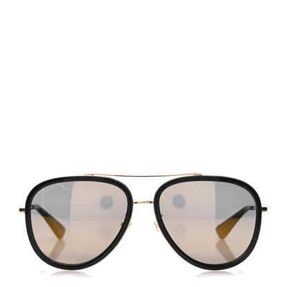 Gucci Aviator Sunglasses GG0062S Black 2 of 8
