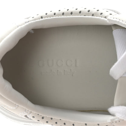 Gucci Calfskin GG Tennis Embossed Perforated Womens Platform 55mm Sneakers 38.5 Great White 7 of 7