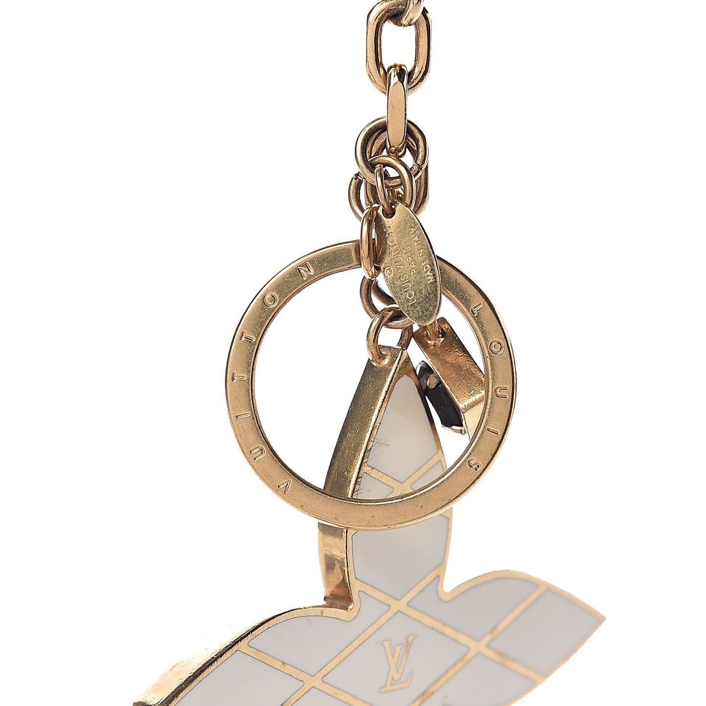 Malletage Flowers Bag Charm Key Holder