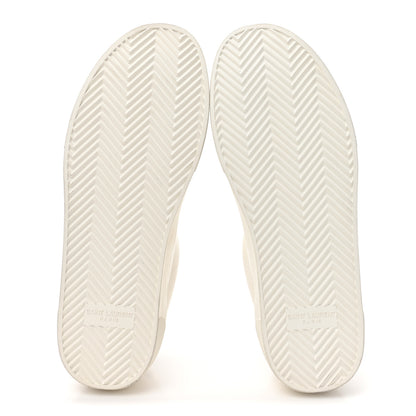 Saint Laurent Canvas Venice Sneakers 39.5 White 6 of 10