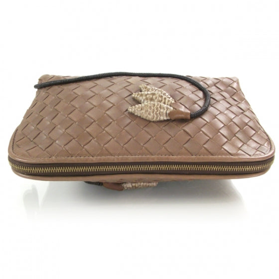 Bottega Veneta Intrecciato Flower Cosmetic Case 5 of 8