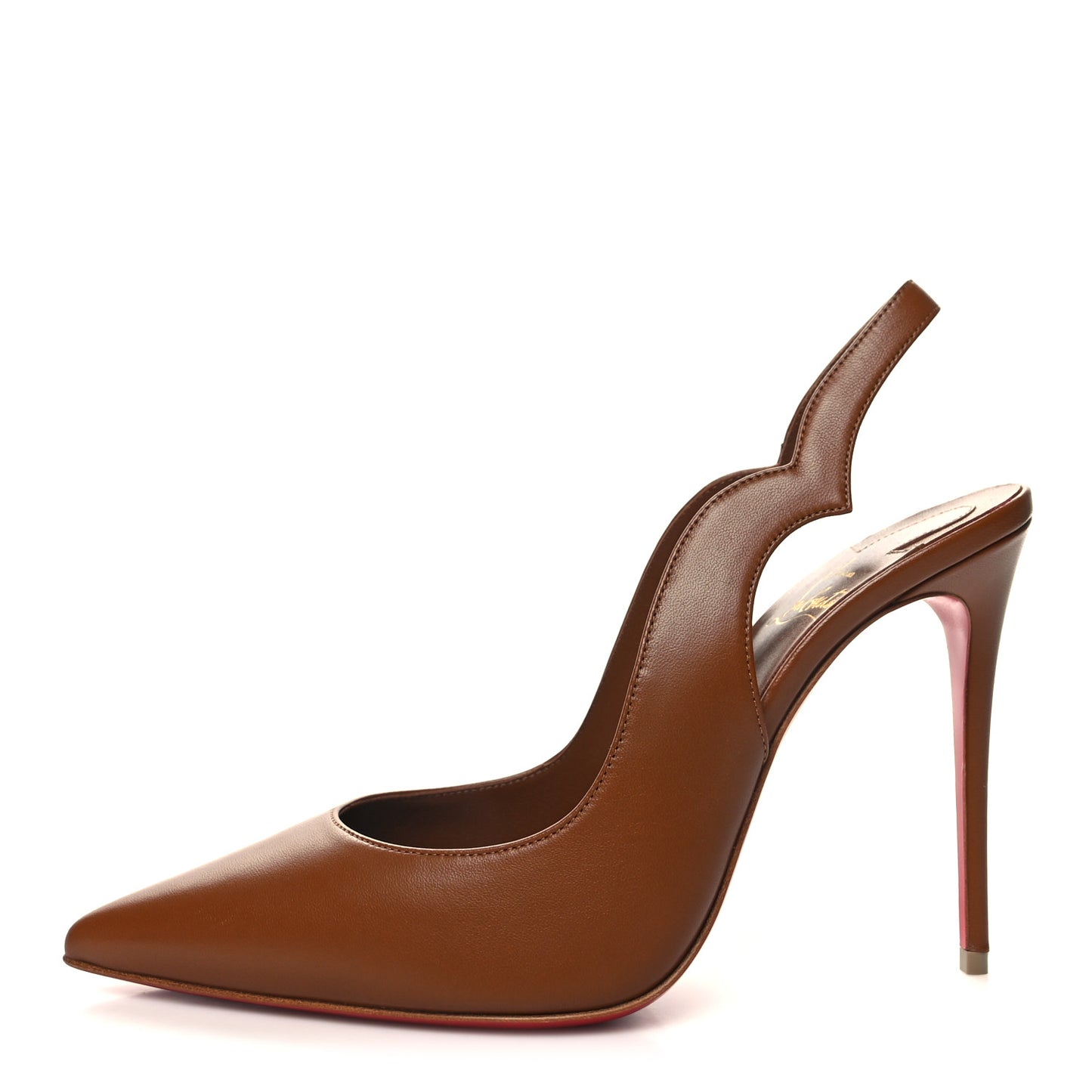 Nappa Clare Sling 80 Pumps 38.5 Nude