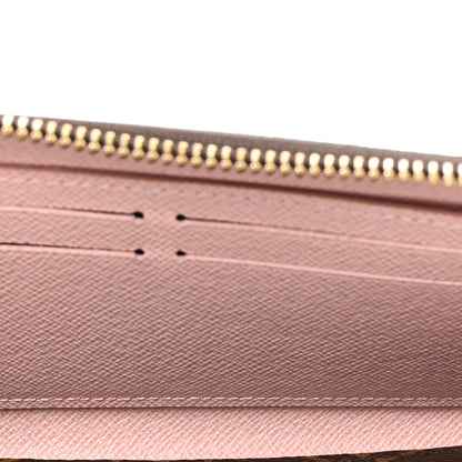Louis Vuitton Monogram Clemence Wallet Rose Ballerine 5 of 7