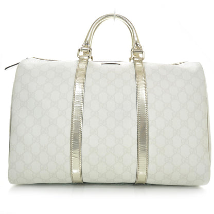 Gucci Monogram Large Joy Boston White 1 of 7