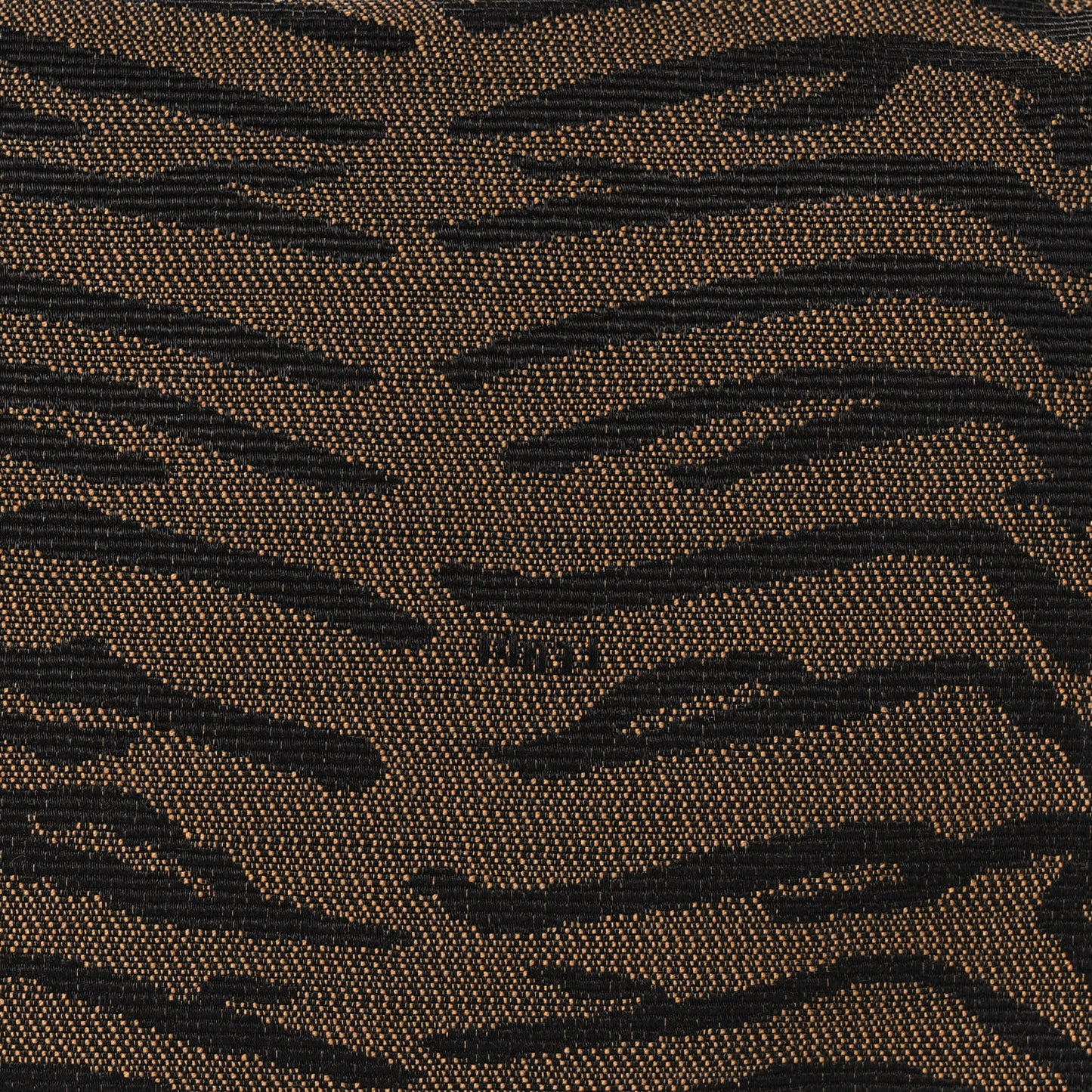 Canvas Tiger Print Mini Pochette