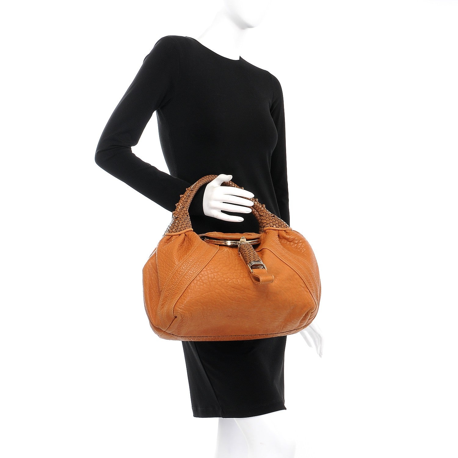 Fendi Nappa Nuvolata Spy Honey 2 of 12