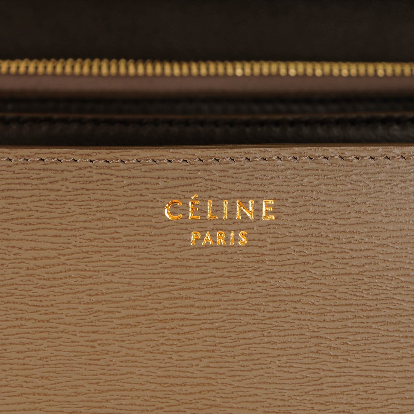Liege Calfskin Medium Classic Box Flap Bag Souris
