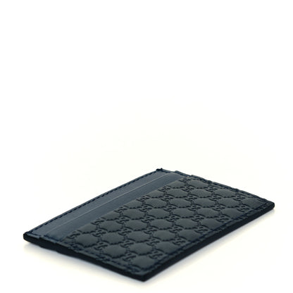 Gucci Microguccissima Card Holder Blue 4 of 7