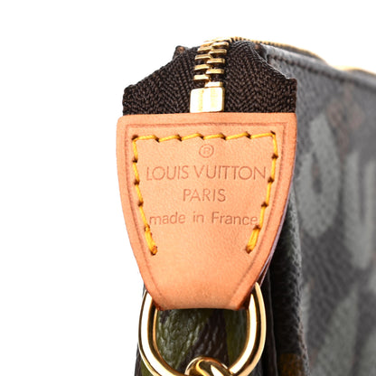 Louis Vuitton Monogram Graffiti Pochette Accessories Kaki 7 of 7