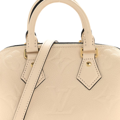 Louis Vuitton Empreinte Monogram Giant Speedy Bandouliere 20 Creme 7 of 12
