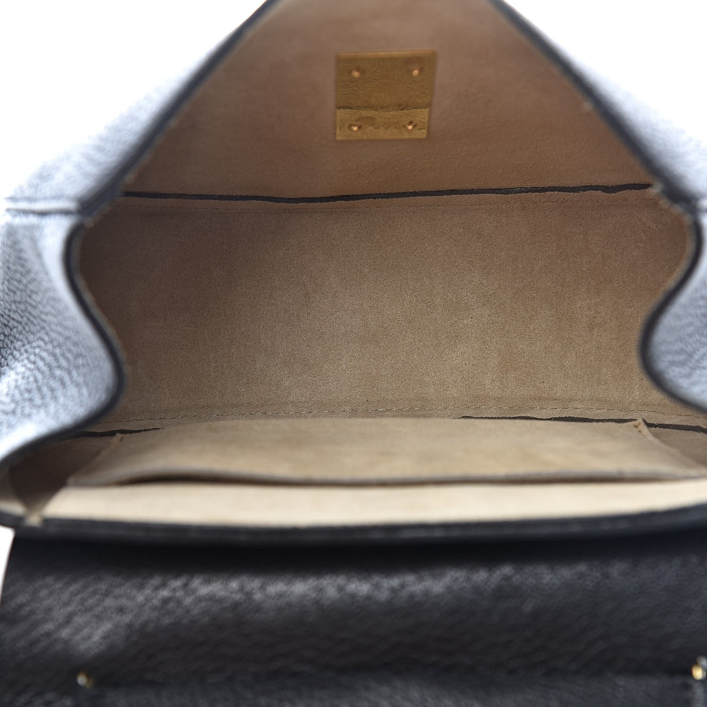 Grained Lambskin Drew Shoulder Bag Black