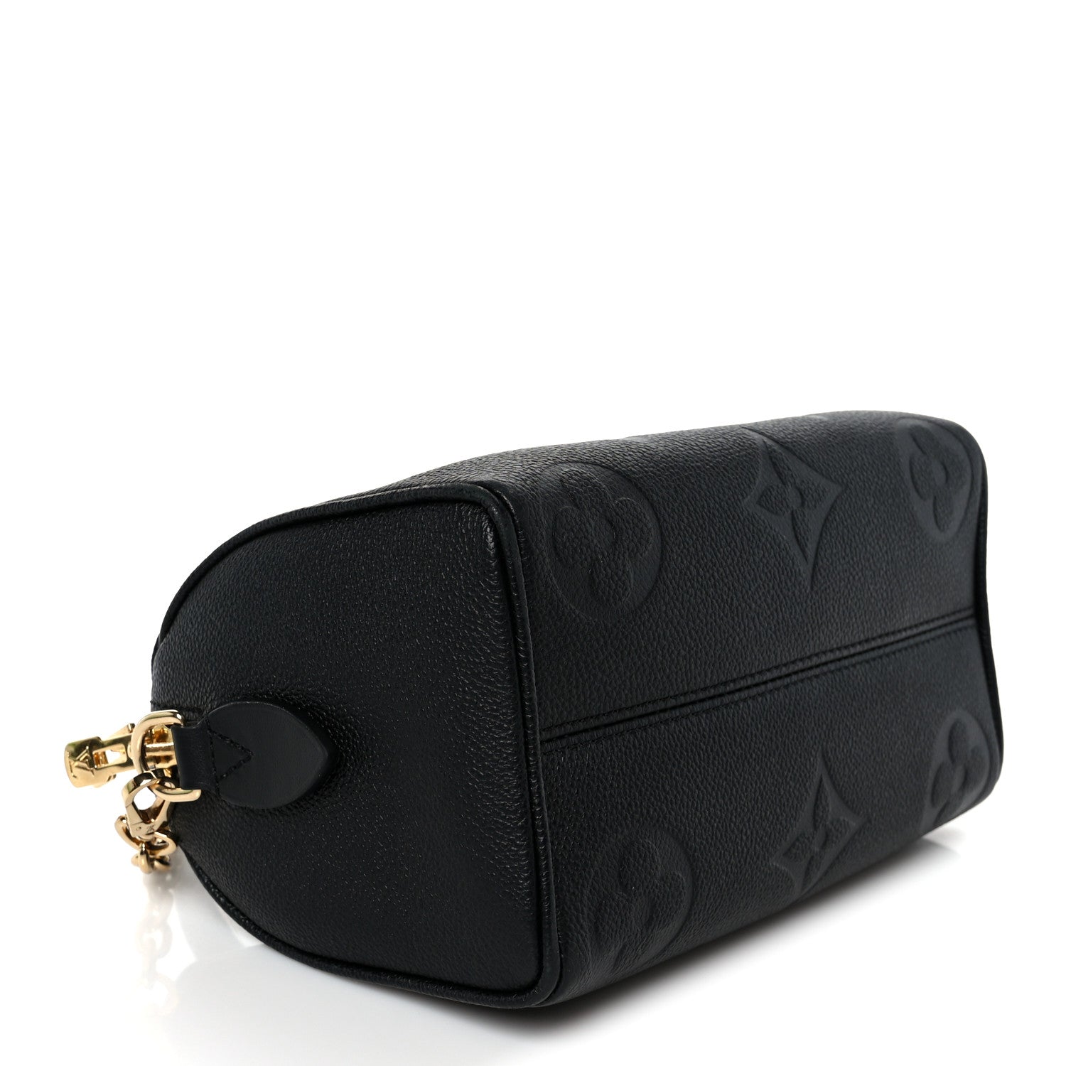 Louis Vuitton Empreinte Monogram Giant Speedy Bandouliere 20 Black 4 of 12