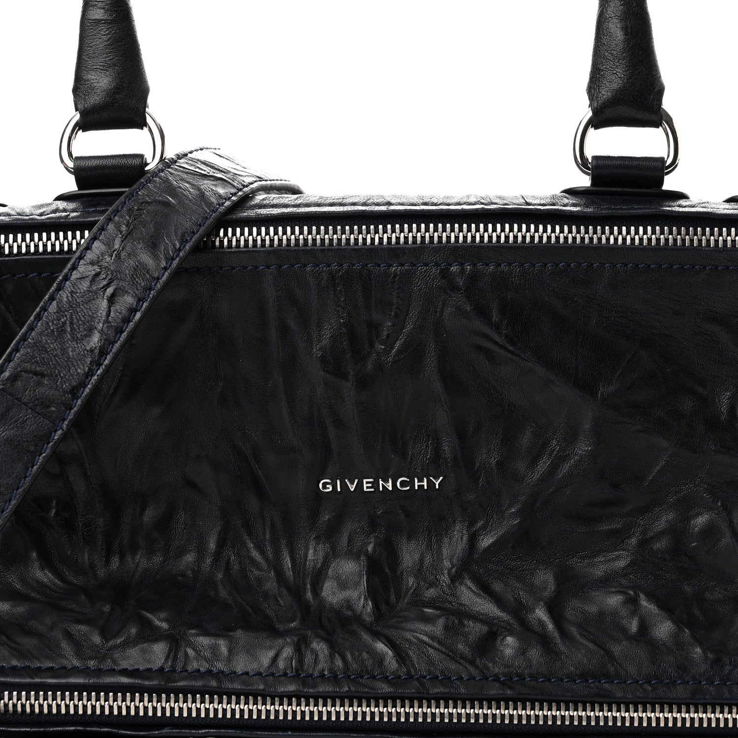 Givenchy Tumbled Sheepskin Medium Pandora Night Blue 8 of 10