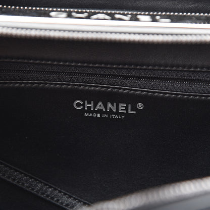 Chanel Calfskin Small Trendy CC Bowling Bag Black 6 of 11