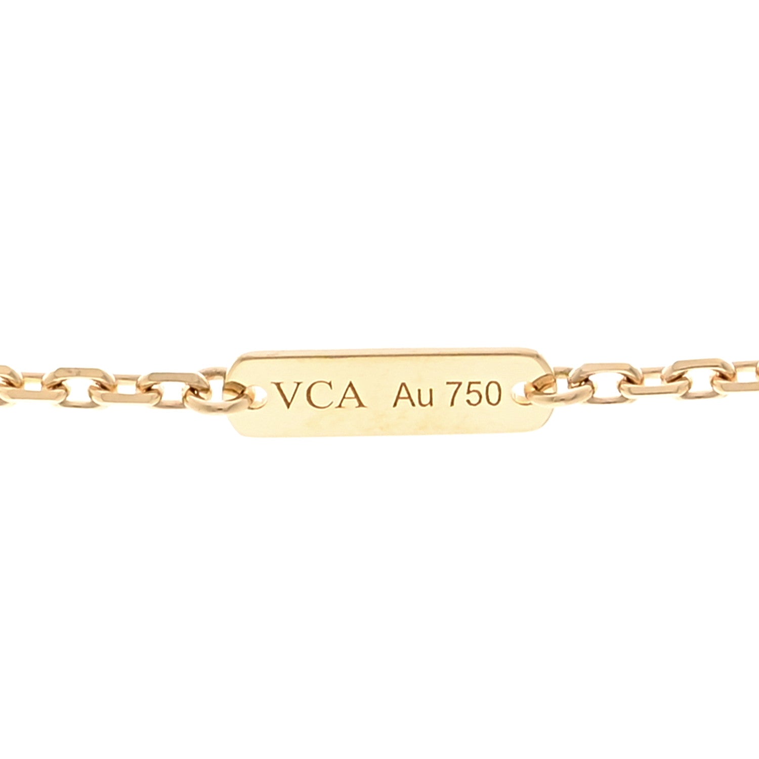 Van Cleef & Arpels 18K Yellow Gold Diamond Large Frivole Pendant Pave Necklace 5 of 6