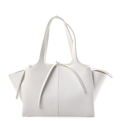 Celine Baby Grained Calfskin Small Tri-Fold Bag White 1 of 11
