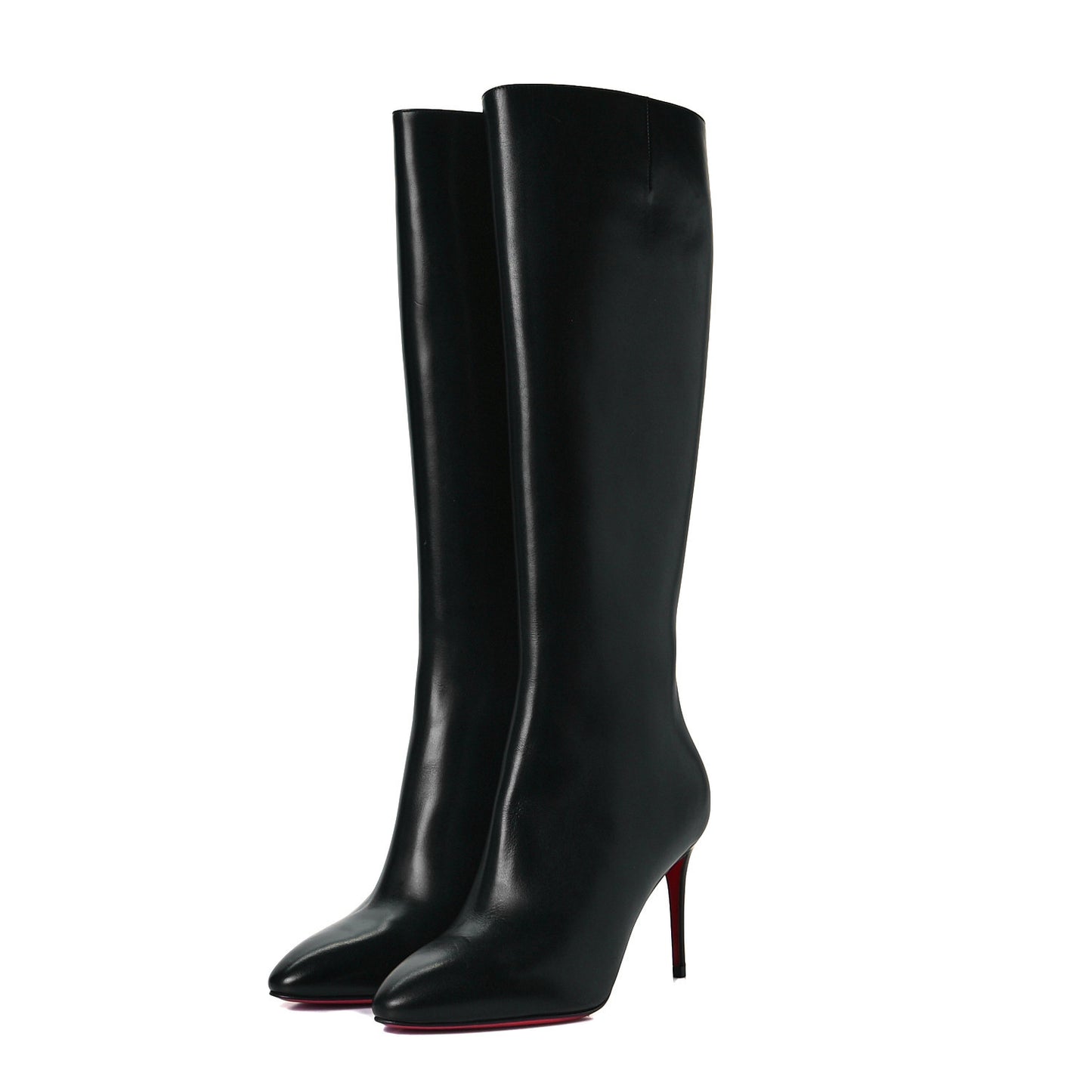 Calfskin Eloise 85 Boots 37 Black
