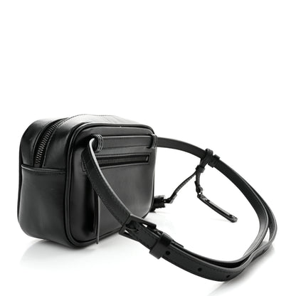 Saint Laurent Calfskin Matelasse Monogram Lou Belt Bag Black 3 of 10